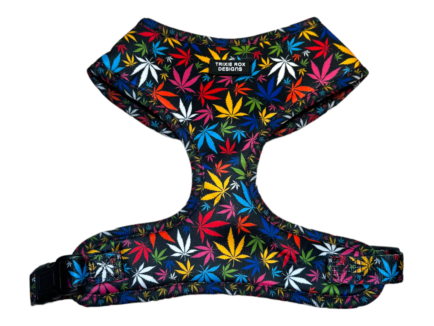 Soft Neoprene dog harness: Harness only and Harness and Leash set option - 9 print options available