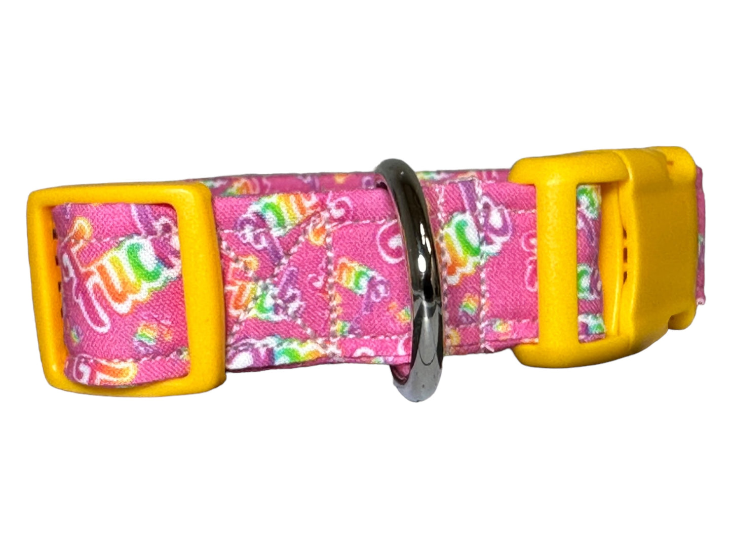 90βs Fuck dog collar - handmade side release dog collar