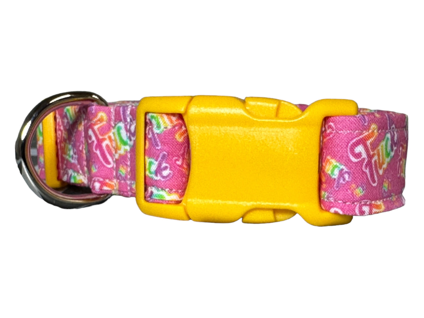 90βs Fuck dog collar - handmade side release dog collar