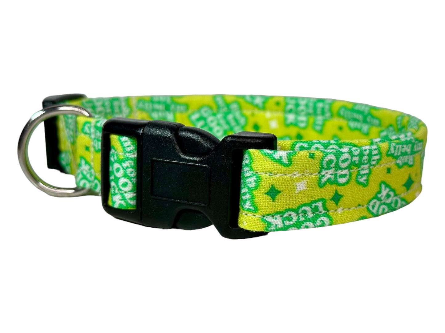 Belly Rub dog collar, handmade side release adjustable collar