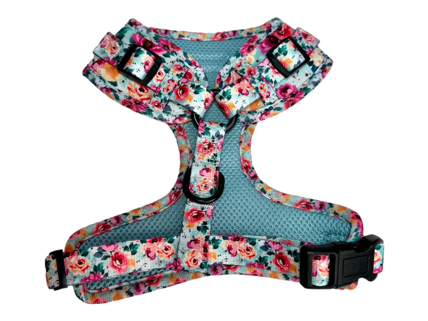 Soft Neoprene dog harness: Harness only and Harness and Leash set option - 9 print options available