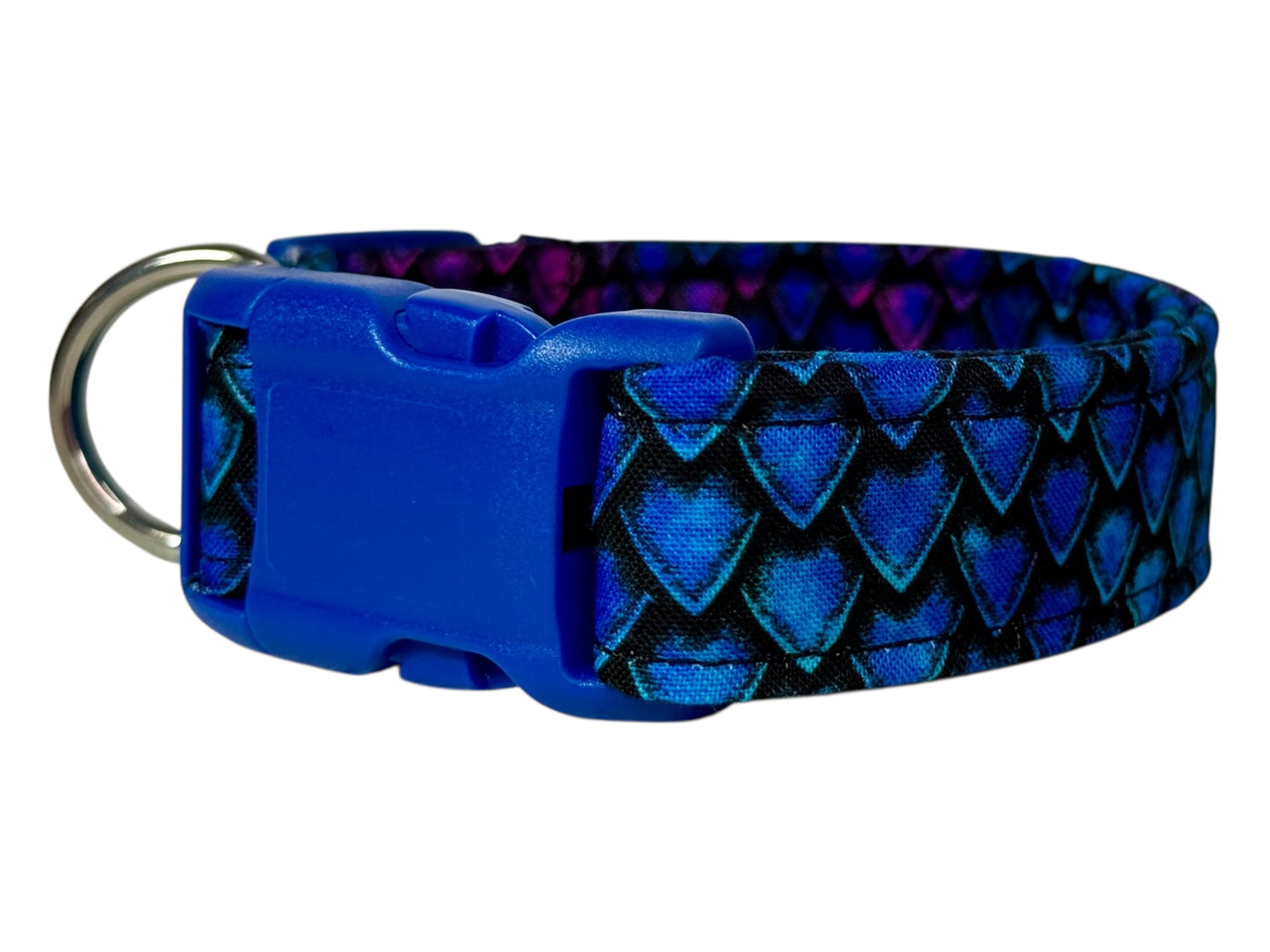 Dragon Scales dog collar, Animal print dog collar, Handmade Pet Collar with Heavy-Duty Webbing & Stainless Steel Hardware (Copy) (Copy) (Copy)