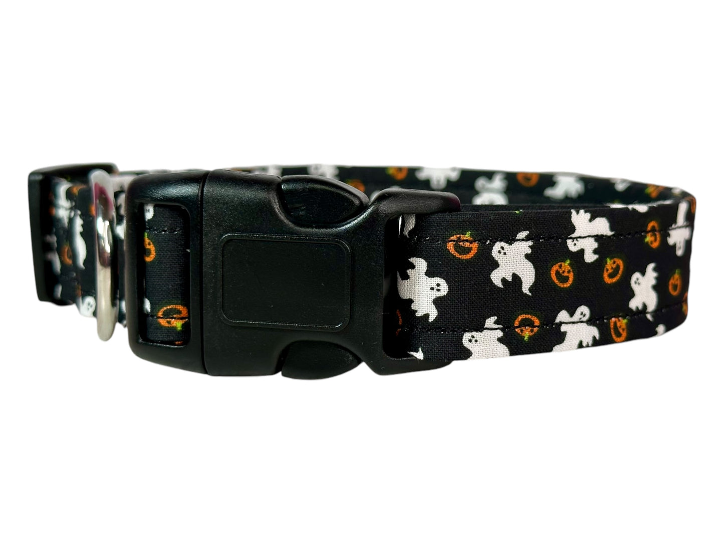 Fall Harvest Corn Dog collar, handmade side release dog collar