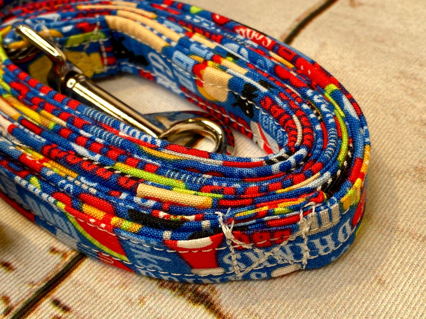 Dog harness, Harness and leash, step in harness, dog harness set, standard harness, roman dog harness, adjustable, blue dog harness, summer