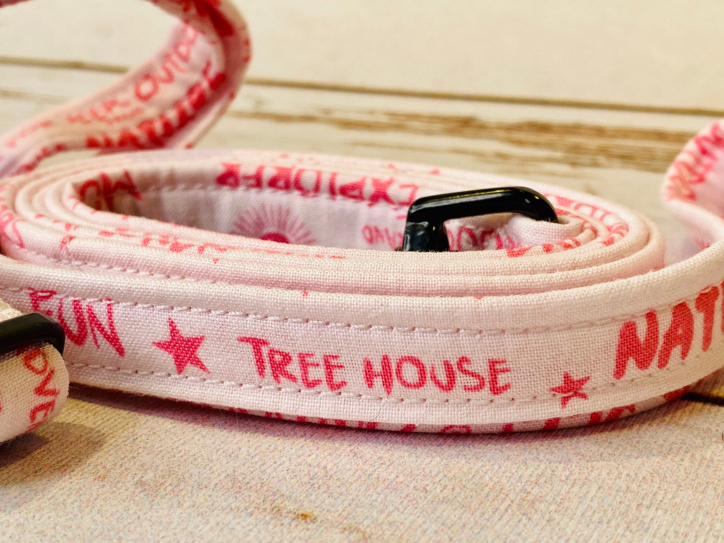 Dog harness, Harness and leash set, step in harness, standard harness, dog harness set, matte black metal, metal hardware, pink dog harness