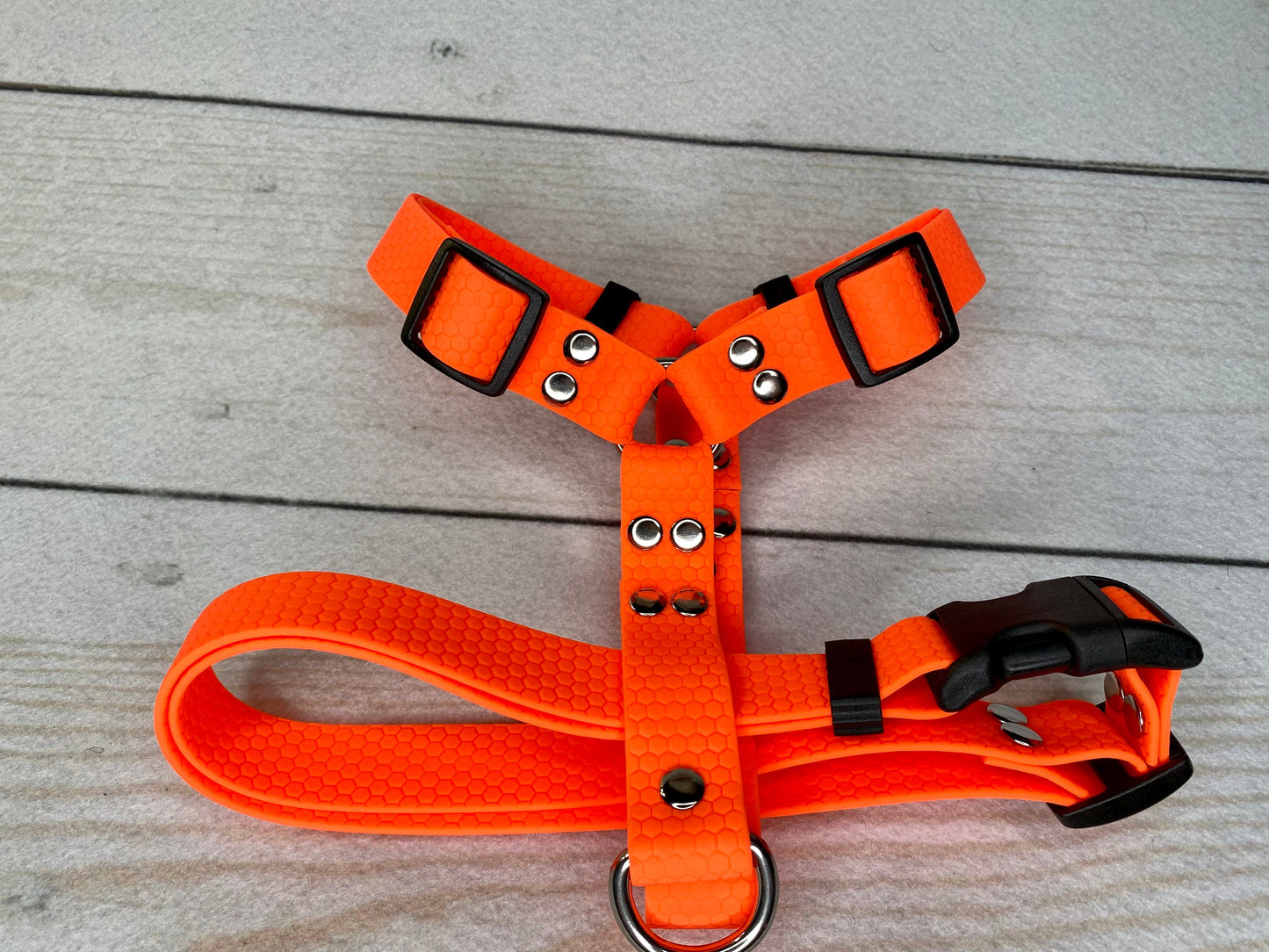 Stink proof waterproof dog harness, adjustable dog harness, waterproof dog harness, hexa dog harness, waterproof, neon, dog harness