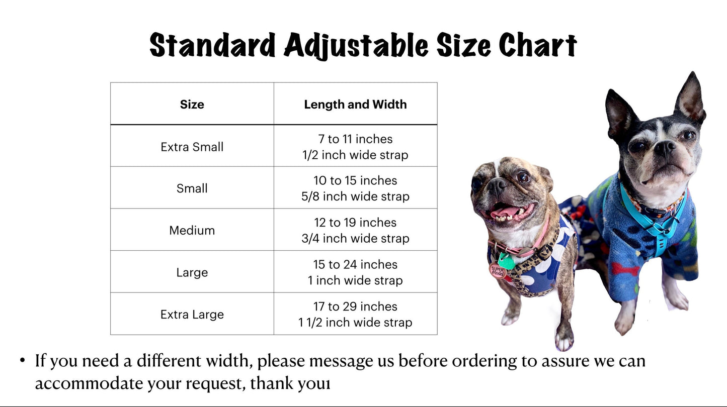 Meat dog collar, funny dog collar, food dog collar, side release collar, adjustable, washable, steak, ham, bacon, blue, fabric collar, meat