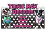 Trixie Rox Designs - custom handmade pet boutique 