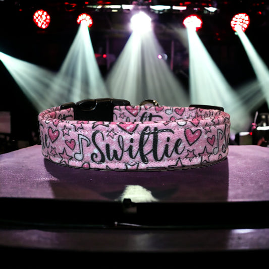 Swiftie Fan dog collar