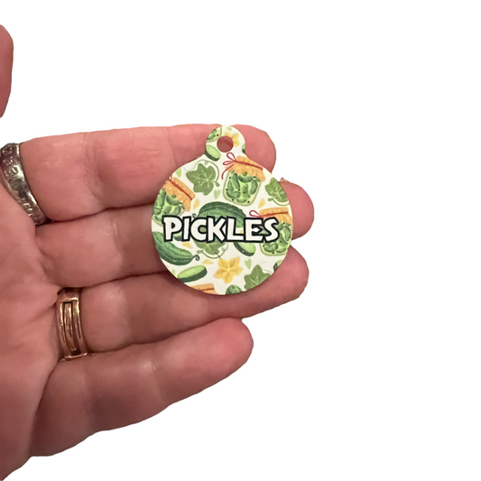 Pickle best sale dog tag