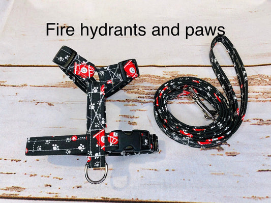 Dog harness, Harness and leash, step in harness, standard harness, dog halter, harness and leash set, dog halter, boy dog harness, hydrants