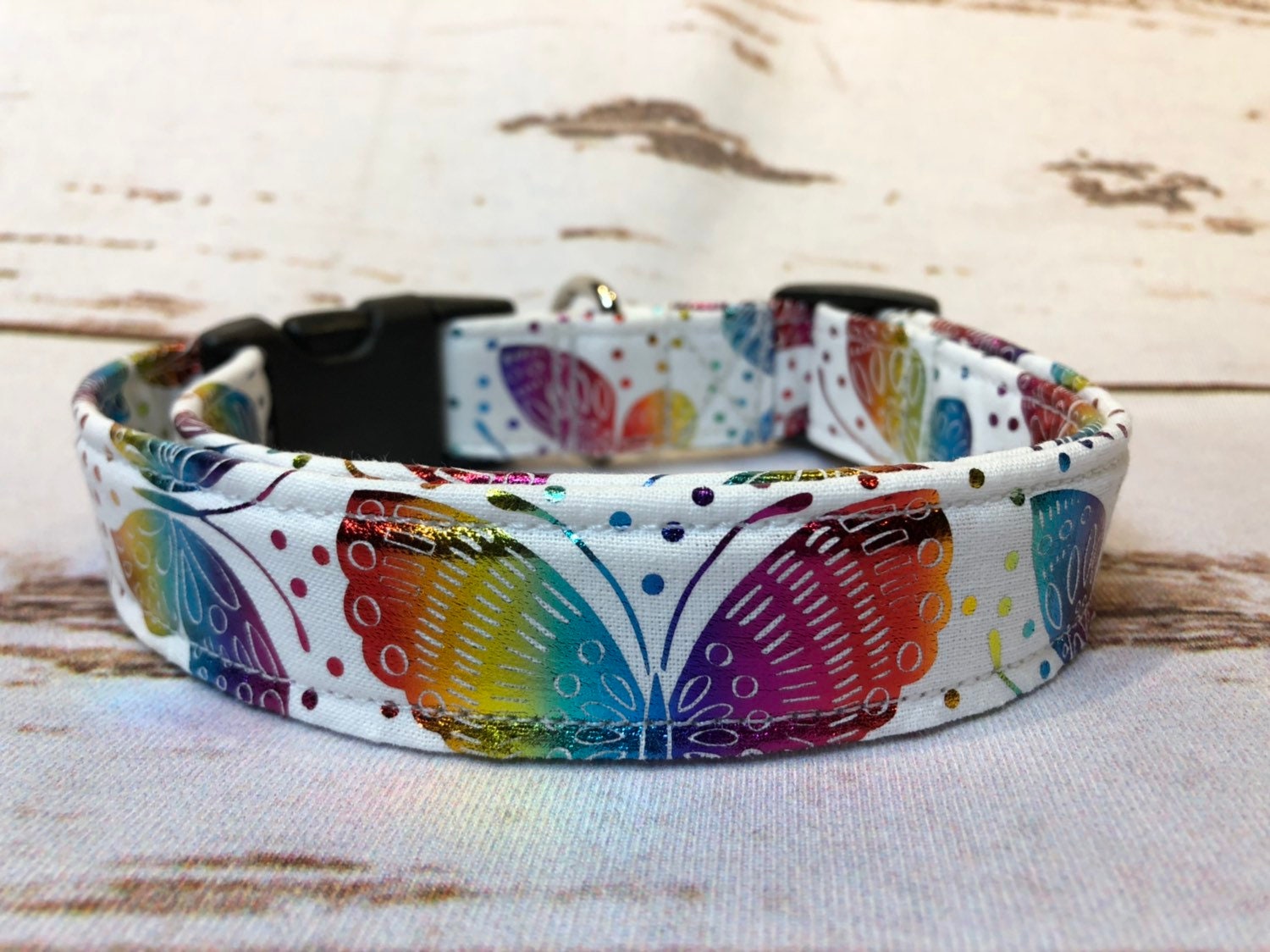 Rainbow Inspired Ruffle Collar for Pug / Dog 100% Goes to -  in 2023